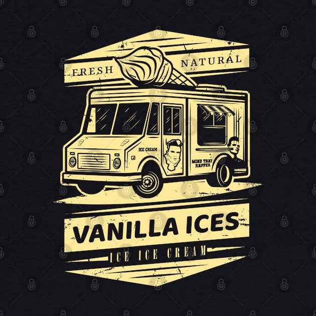 Fresh Natural Vanilla Ices Ice Ice Cream by Meta Cortex